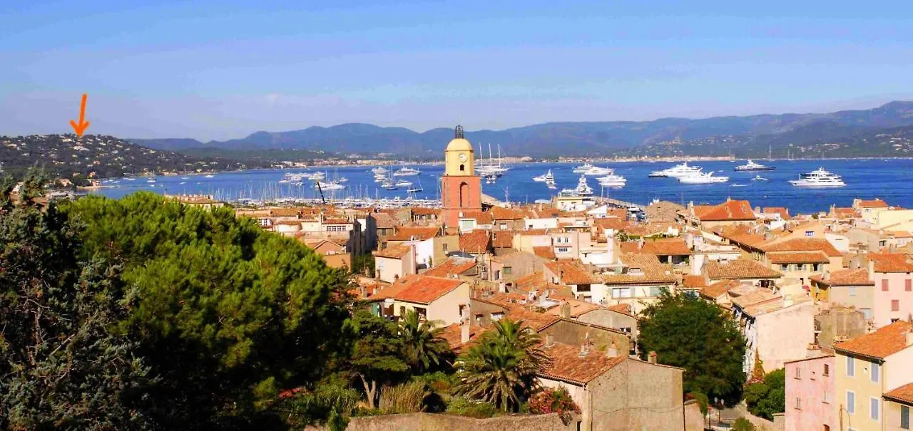 Villa With Magic View Of Bay Of Saint Tropez